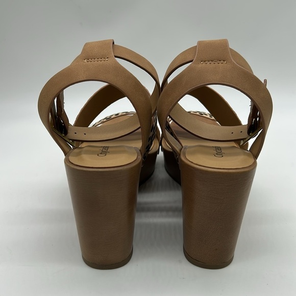 Cityclassified Leopard Print Platform Wedge Sandals Size 6.5 NWT Phonic-S NWT - Picture 5 of 9